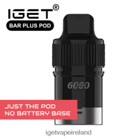 IGET Bar Plus Pod Only - 6000 Puffs (No Battery Base) Vape 2JR2VR666 - Iget Bulk Sale